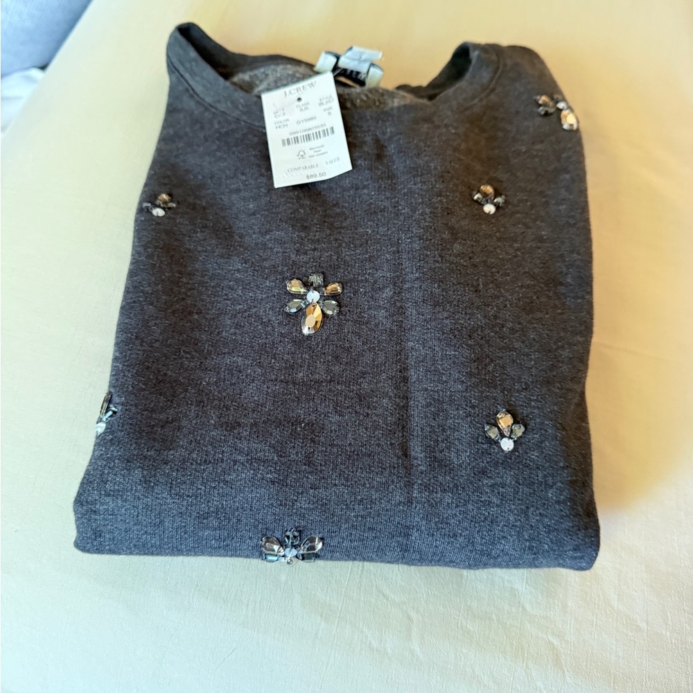 J. Crew Charcoal Sweater